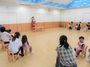 手洗い指導　ひつじ組