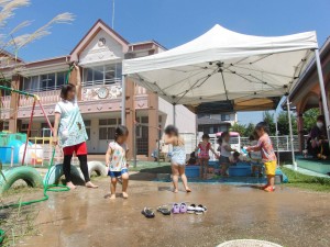 シャワー気持ちいいね！　ひ