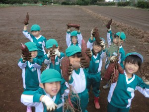 あや・うめ芋掘り㈬